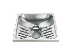 Общественный туалет в турецком стиле из нержавеющей стали