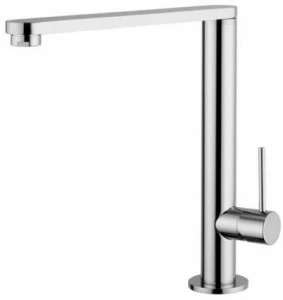 Quadrodesign Смеситель для кухни, устанавливаемый на столешницу, с поворотным изливом Kitchen brass