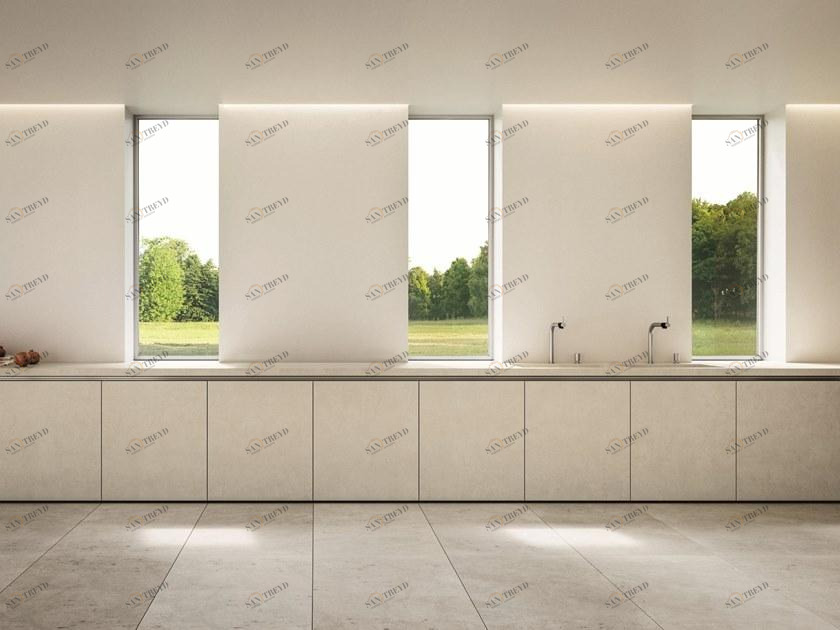 Elmar Линейная кухня со встроенными ручками Easy sun-id-1451502