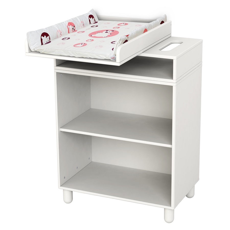Стол пеленальный Flexa Baby с одной полкой, белый, 96х72х43,5/72 см 901066040 - Вид №3