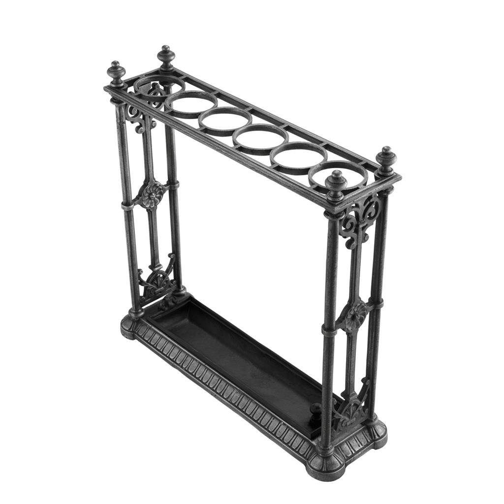 Подставка чугунная для зонтов и тростей 62,5х63,5 см графитовая Umbrella stand Citadel EICHHOLTZ  00-3883363 Черный  - Вид №1