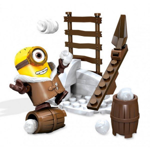 CNF47 Mattel Mega Bloks Мега Блокс Игровой набор "Гадкий я: Развлечения миньонов" (в ассортименте) MEGA BLOKS (Mattel)
