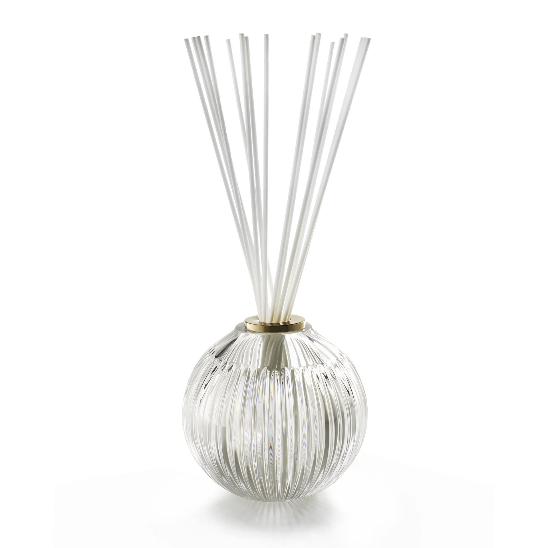 1849-ELCR 3SC Ароматический диффузор из хрусталя 24% Pbo Transparent Elegance, гравировка D. 12 - H. 12 / 400 мл Fragranza / Eleganza (Work in Progress) Treesseci 3SC 