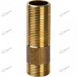 Сгон НН 1/2" 150 мм латунь STOUT SFT0032012150