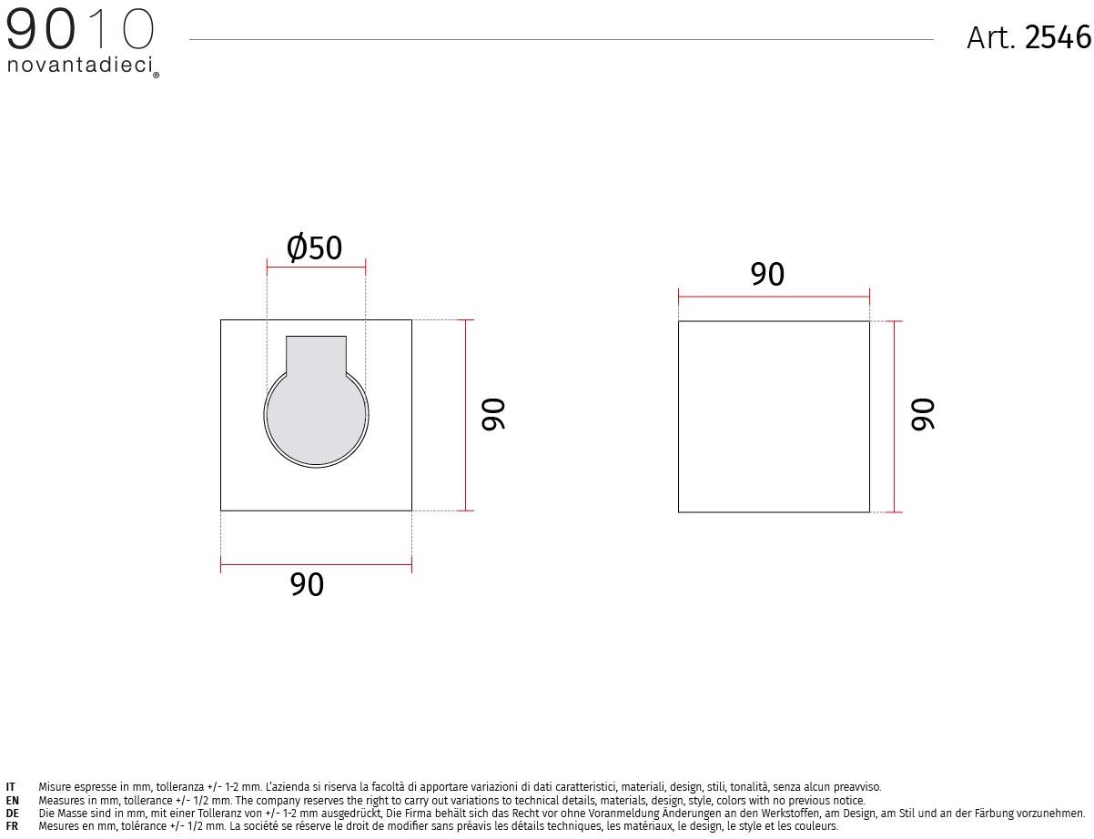 9010 novantadieci Настенный светильник из cristaly®  2546  - Вид №2