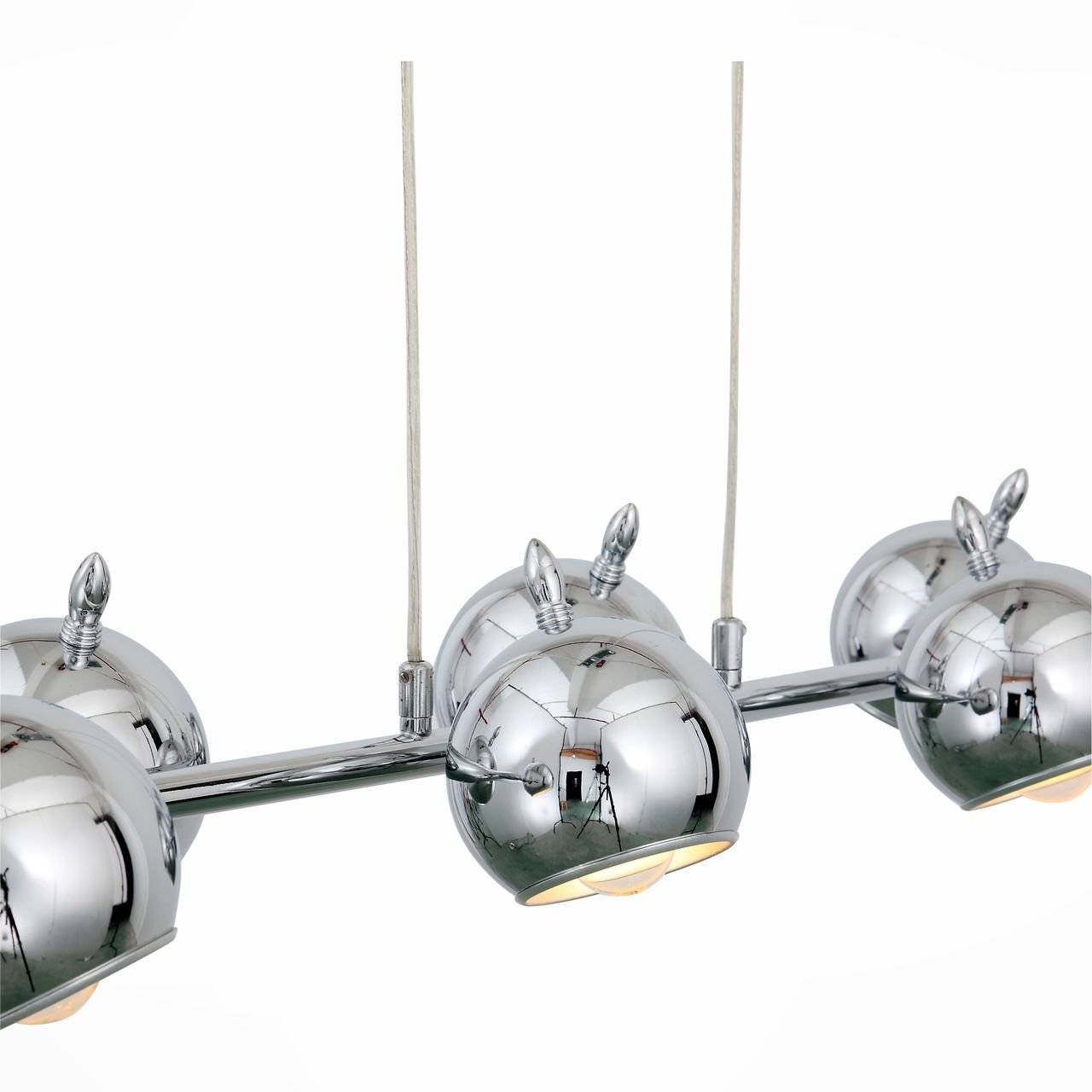 Подвесная люстра ST Luce Glio SL854.113.06 ST LUCE ДИЗАЙНЕРСКИЕ, GLIO 108462 Хром  - Вид №1