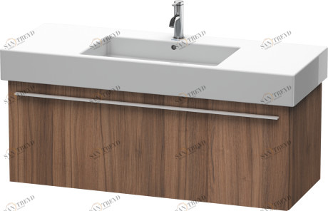 XL605407979 X-Large Тумбочка подвесная Орех натуральный, декор Duravit