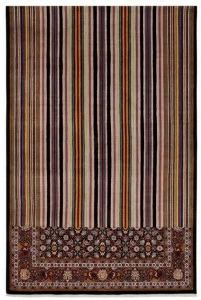 I + I Прямоугольный ковер с рисунком из шерсти, хлопка и шелка  Pwt 250