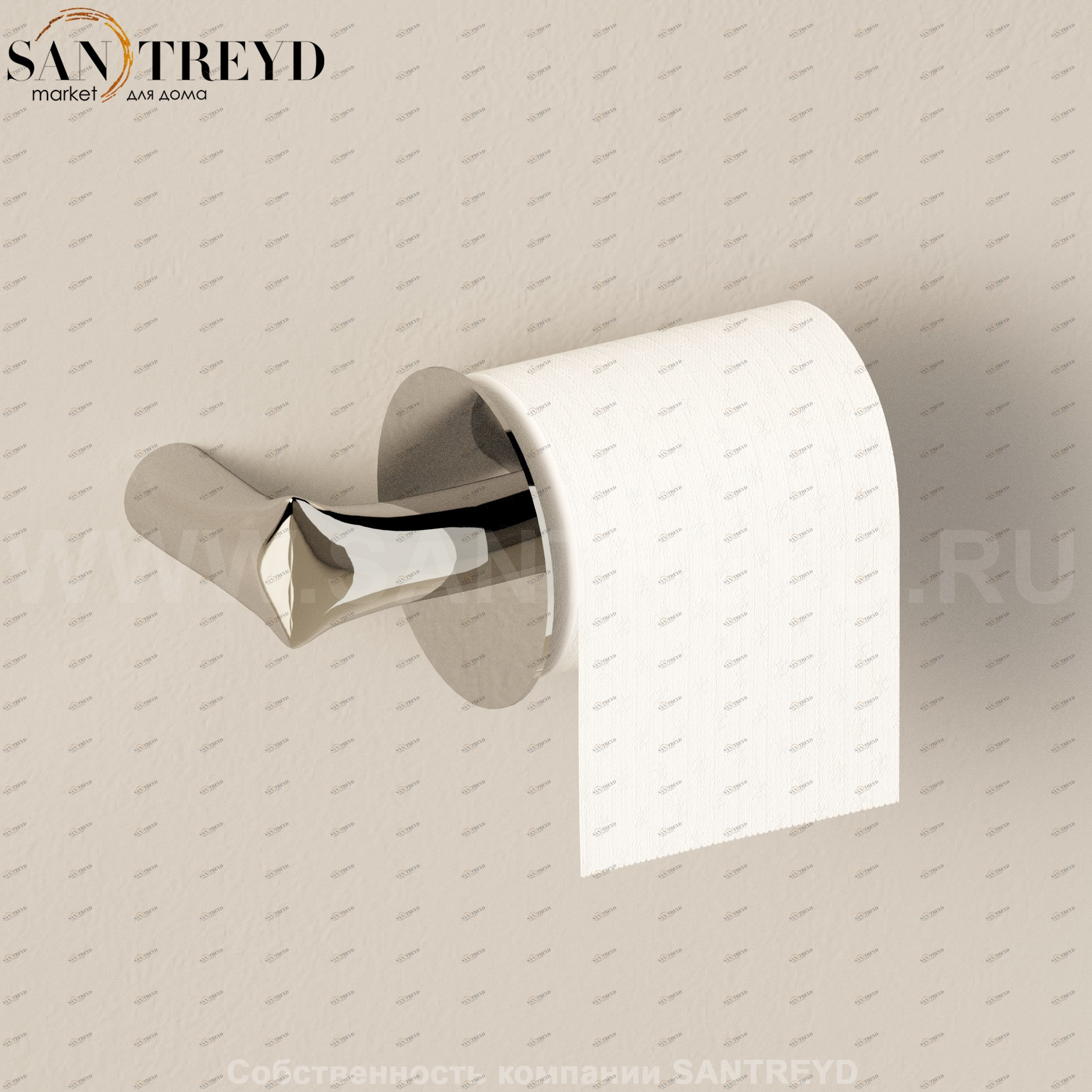 Flaminia FOLD Держатель для туалетной бумаги хромированный FLPR.CR Ceramica Flaminia FLPRCR