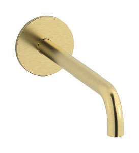 Длинный настенный излив для ванны WE ARE IB rx328is_23 Brushed Pale Gold Reflex