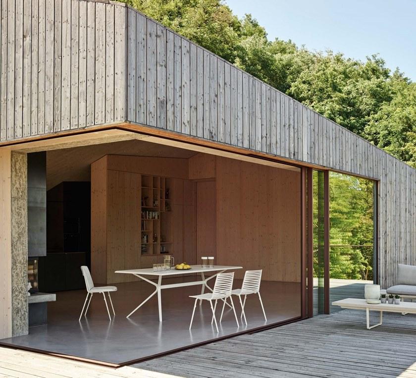 FAST Прямоугольный садовый стол из керамогранита Moai sun-id-1498365 - Вид №2