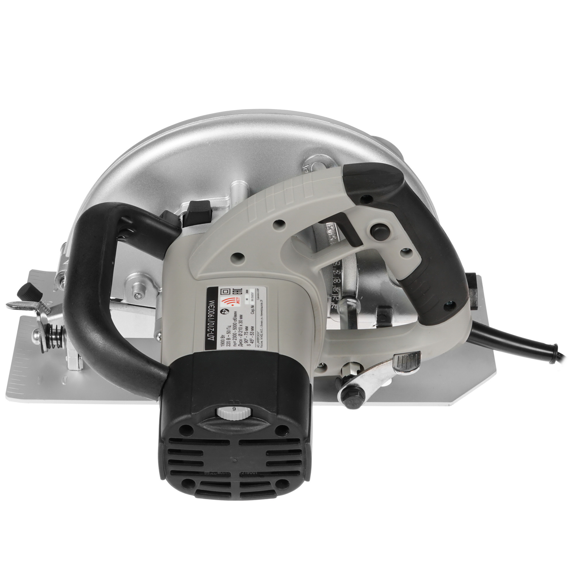 Пила дисковая Интерскол ДП-210/1900ЭМ 8170003 STDN-0123814 - Вид №3