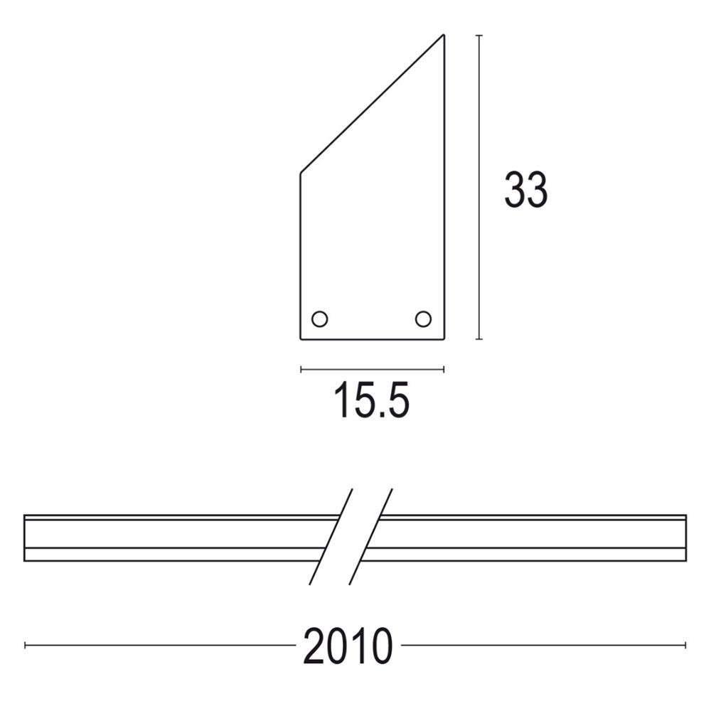 Linear 0R AS Ghidini Линейный для освещения бухты .01 Белый (Матовый)  - Вид №1