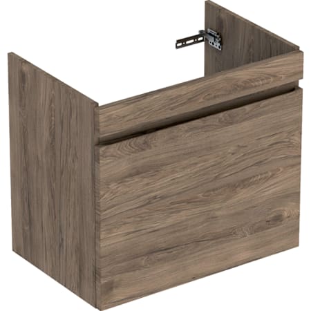 501.904.JK.1 Шкафчик для раковины Geberit Renova Plan, с одним выдвижным ящиком и одним внутренним выдвижным ящиком Geberit  - Вид №18