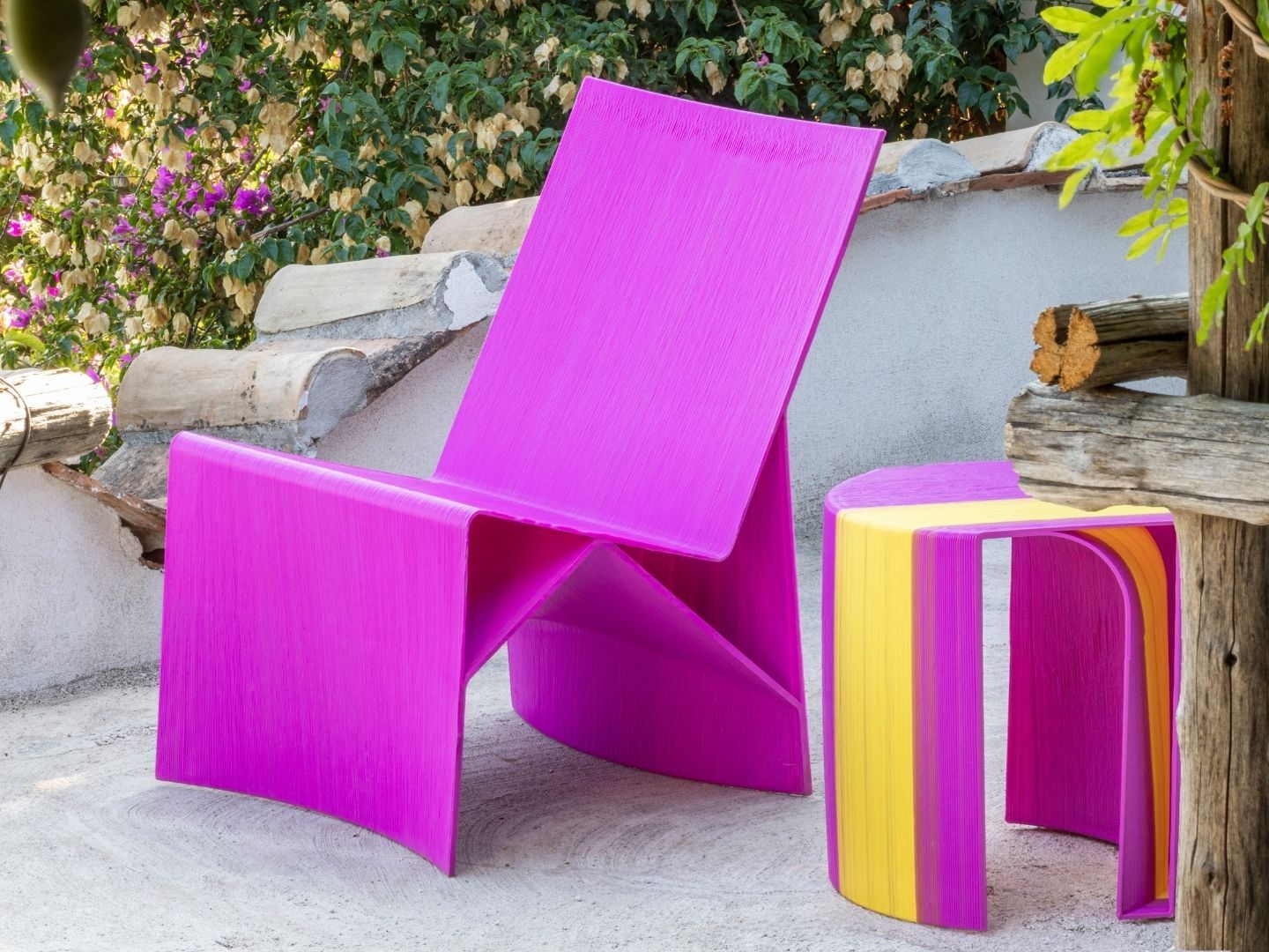 3D печатное пластиковое кресло Mediterranea Design Пантеллерия ARCH-00088684 - Вид №1