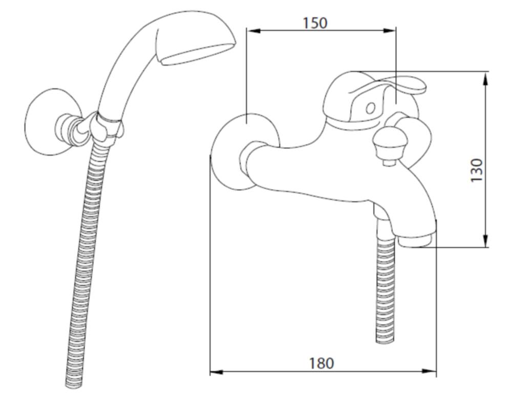 DLZ00513 Смеситель M&Z Delizia Santreyd - Вид №1