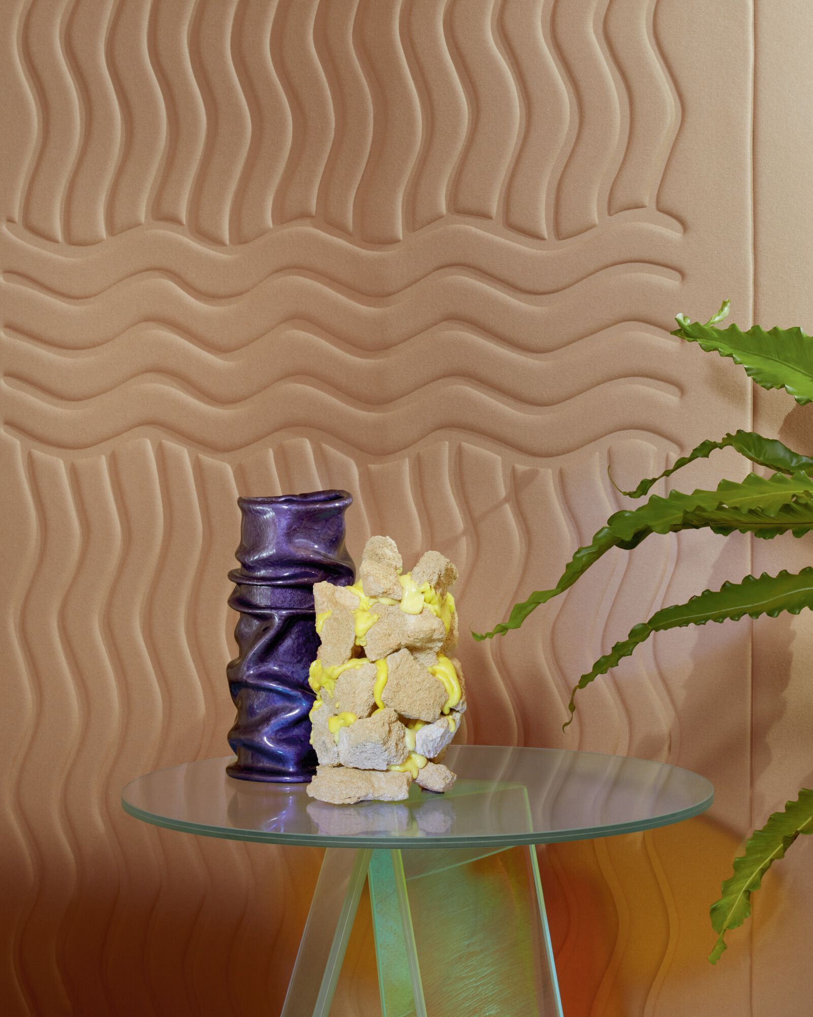 Шерстяная настенная ткань Élitis Forms ARCH-00061858 - Вид №4