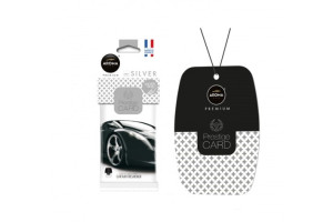 16242829 Картонный ароматизатор PRESTIGE CARD Silver 92665 Aroma Car