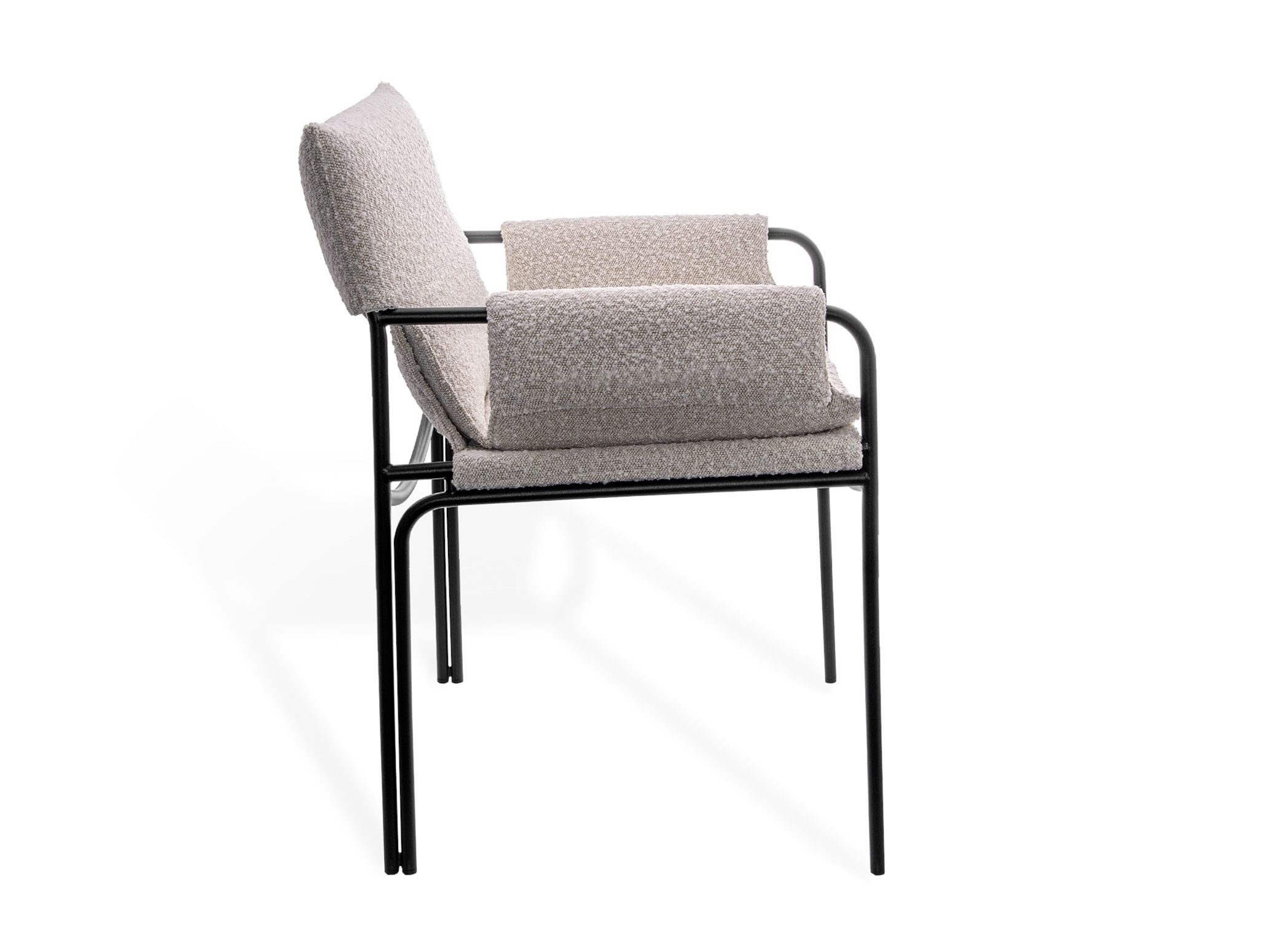 Тканевый стул с подлокотниками KFF Loop Lounge ARCH-00024085 - Вид №2