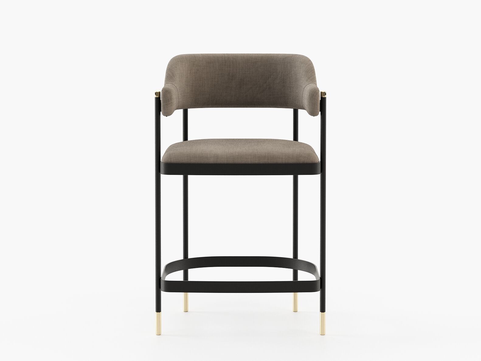 Высокий стул с мягкой тканью с подлокотниками Laskasas Essence ARCH-00009811 - Вид №4