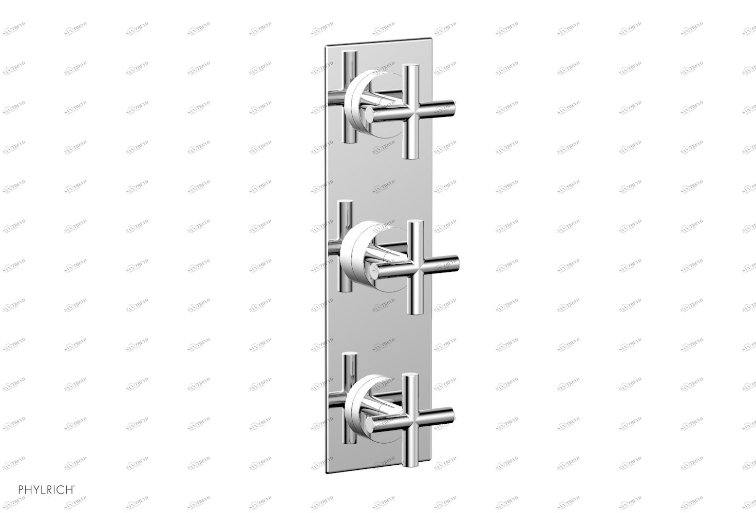 Регулятор напора TRANSITION Phylrich  4-029-026 Хромированный