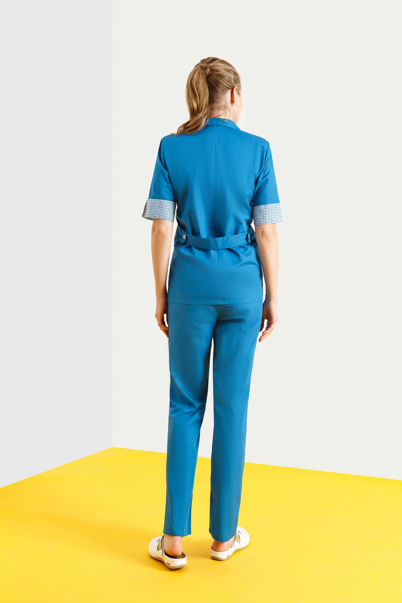 66118 Костюм "Грация" бирюза  Одежда для обслуживающего персонала  размер 56 Спецодежда  - Вид №8