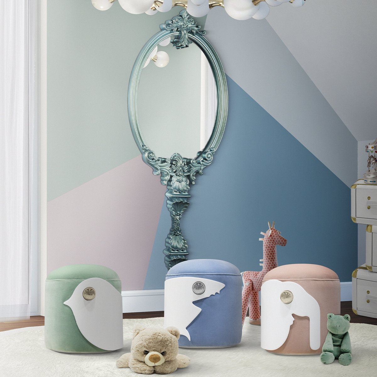 Зеркала Chameleon Mirror Covethouse CIRCU  - Вид №1