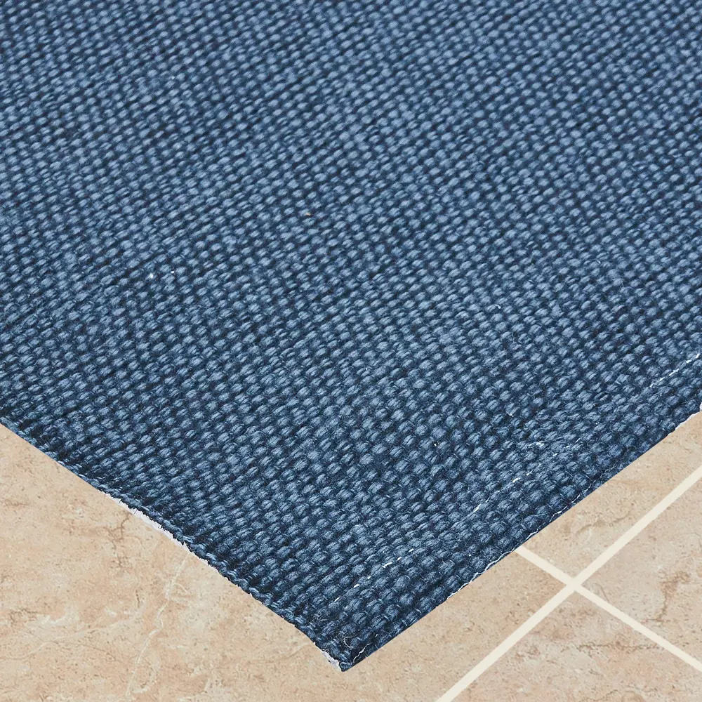 Коврик прикроватный хлопок «Сонный динозаврик» 60x120 см, цвет синий Santreyd STLM-2094489 - Вид №1