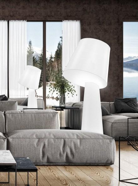 Alma light Торшер из ткани Big brother 3950/011 - Вид №1