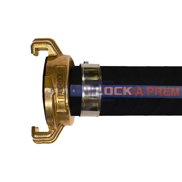 Рукав для горячей воды нап-всас «TERMA-PREM», EPDM, +125C, внутр.диам. 76мм, TL076TR-PR TITAN LOCK  - Вид №1