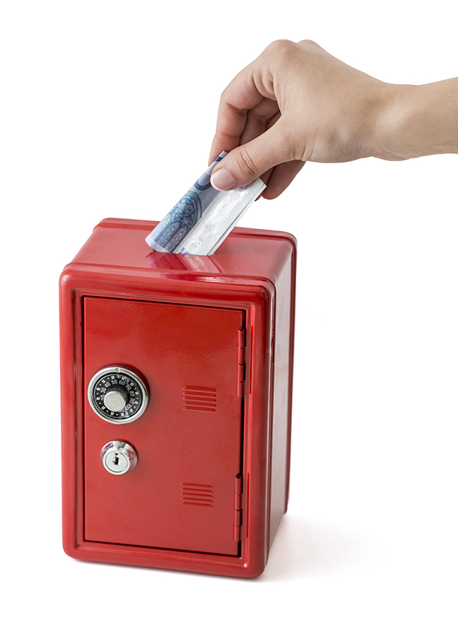 26692 Копилка металлическая money bank Balvi  - Вид №3