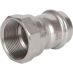 Муфта переходная Rommer 1 1/2"x42 мм ВПр-ВР нержавеющая сталь 88011253 STLM-2210851
