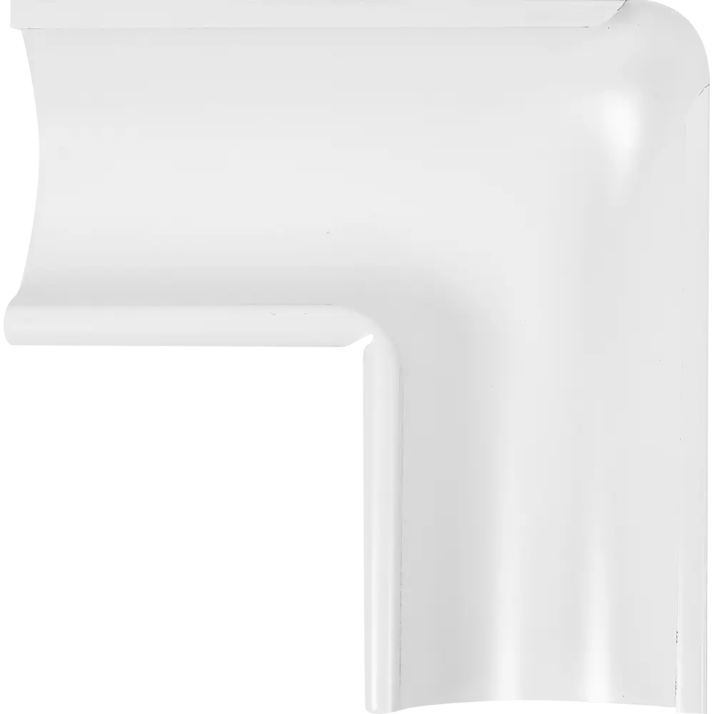 Угол желоба внутренний 90° D125 мм цвет белый ВЕГА STLM-2021744 - Вид №1