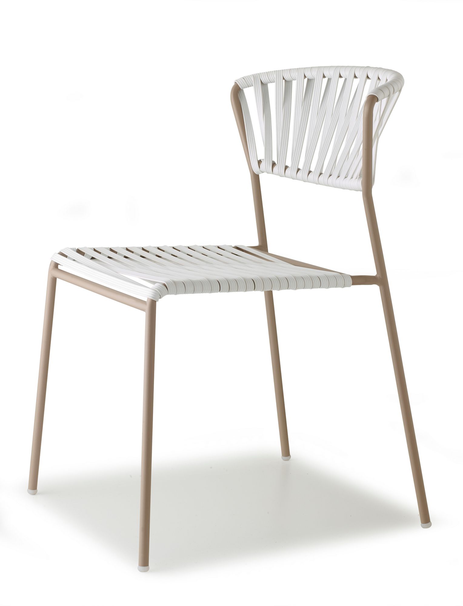 Открытый стул из нержавеющей стали и плетеной проволоки из ПВХ S-CAB Лиза ARCH-00125424 - Вид №17