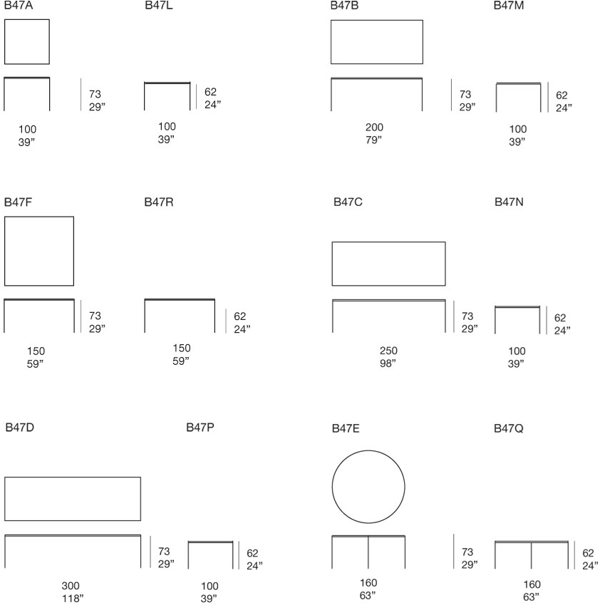 Paola Lenti Прямоугольный стол Plano sun-id-1464789 - Вид №3