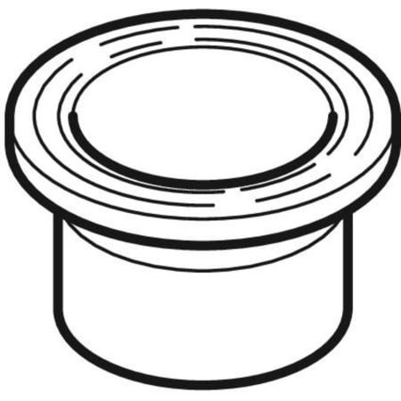369.744.16.1 Фланцевый переходник Geberit PE Geberit  - Вид №1
