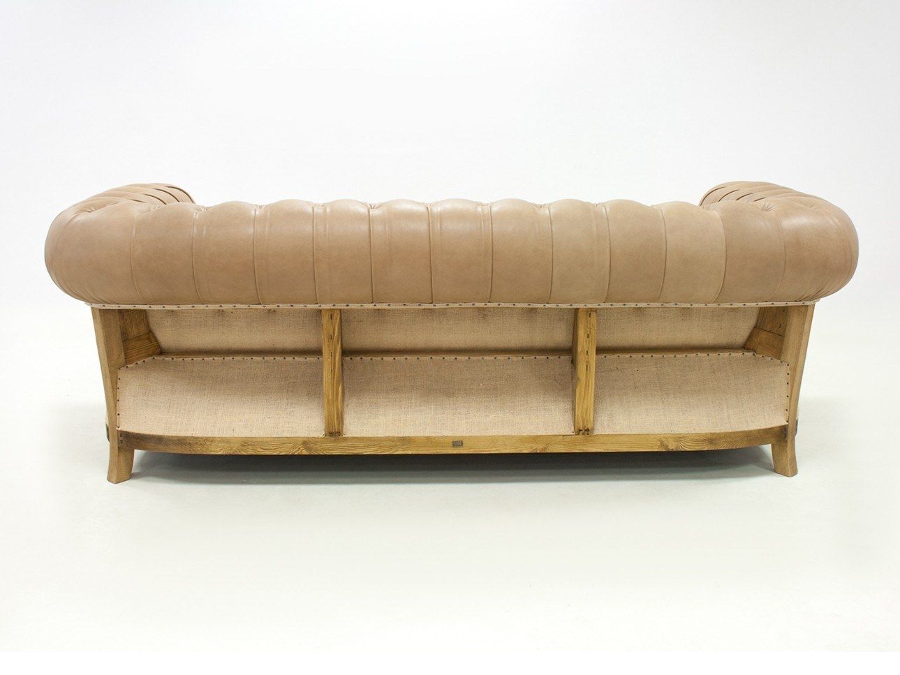 3-местный кожаный капитонный диван CREARTE COLLECTIONS Chesterfield Loor Essence ARCH-00061646 - Вид №7