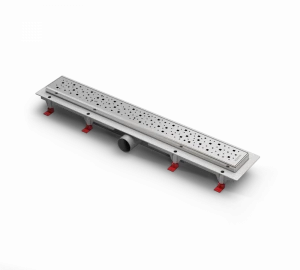 Водоотводящий желоб ALPEN Square ALP-950/50SN с рамкой