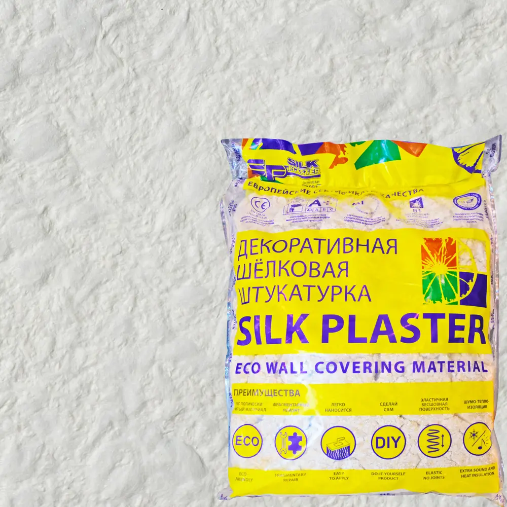 Жидкие обои Silk Plaster Виктория 701А 0.9 кг цвет белый 82453423 STLM-2126774 