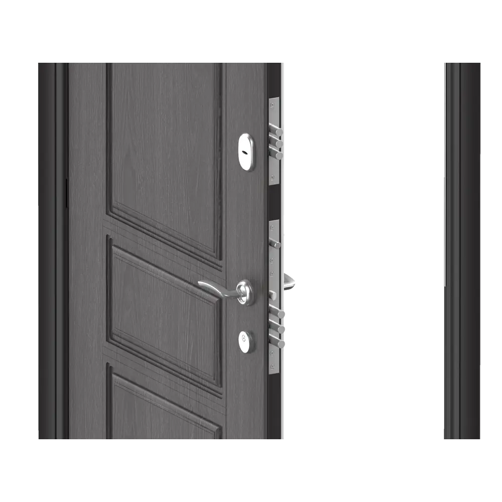 Дверь входная металлическая Премиум New 88x205 см левая роял вуд белый DOORHAN STLM-2040508 - Вид №2