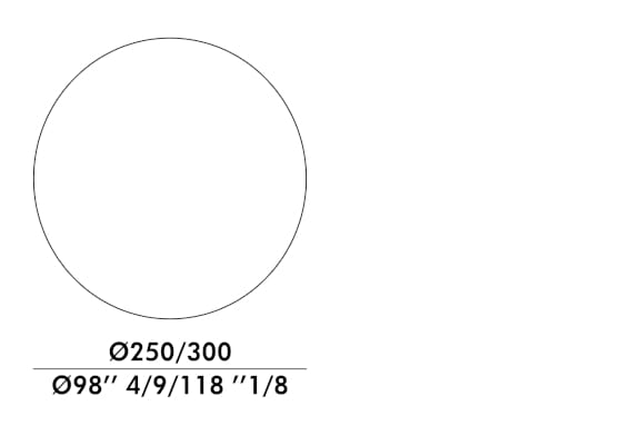 Ткань сплошной цвет круглый ковер EFORMA DORIA ARCH-00123519 - Вид №2