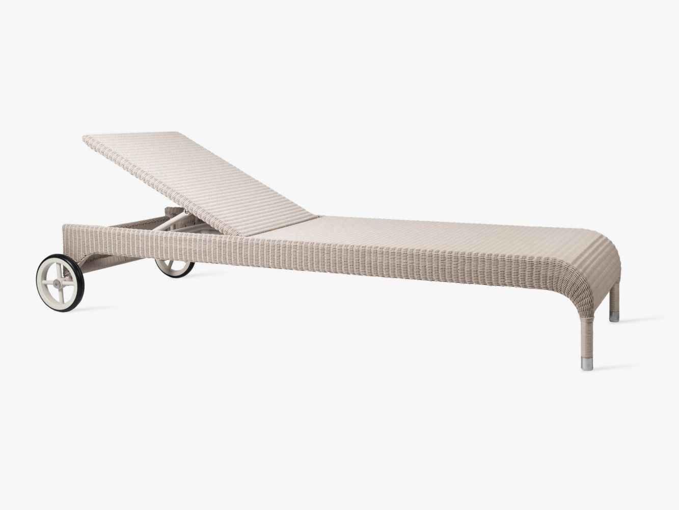 Плетеная откидная Садовая кровать с колесами Vincent sheppard Safi ARCH-00044638