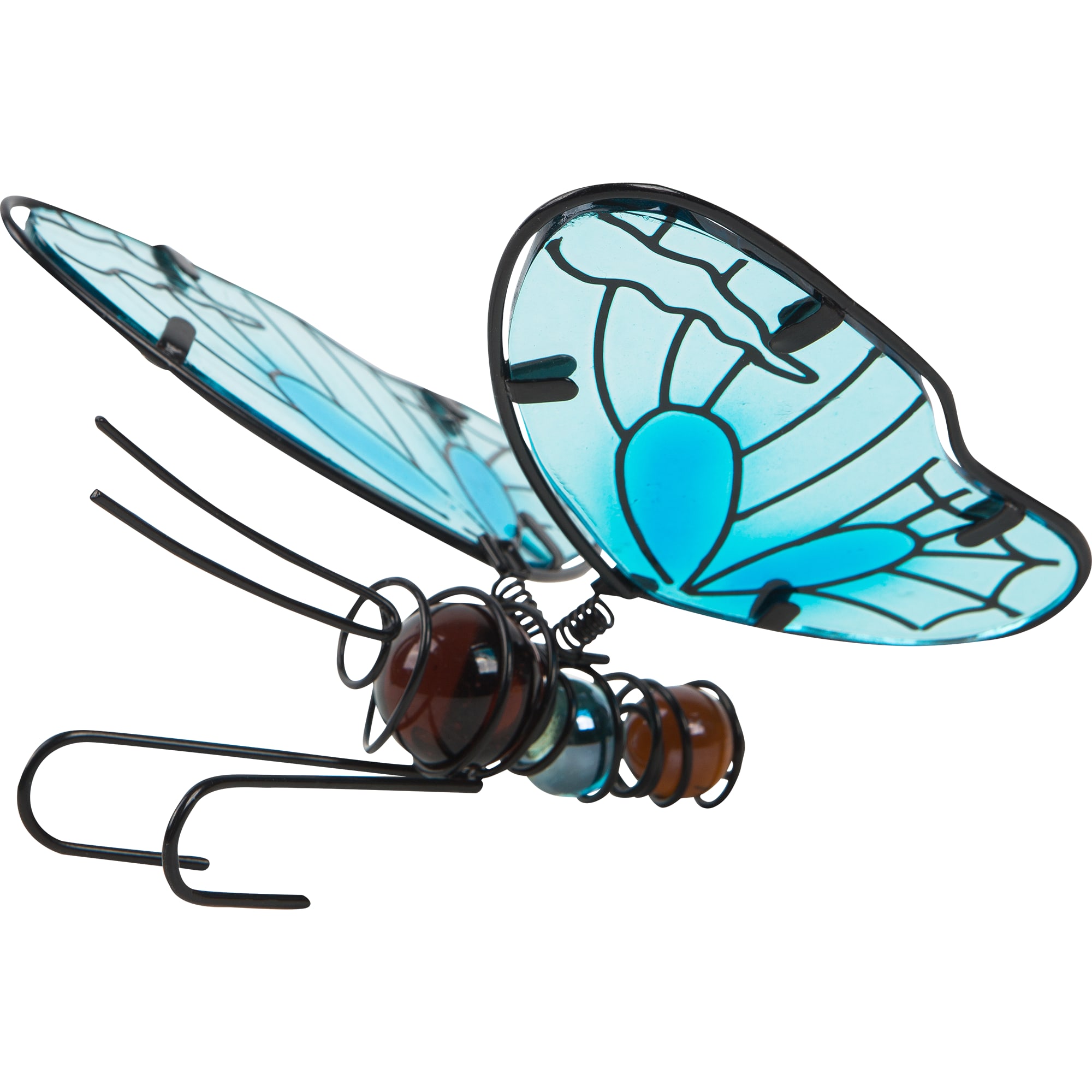 82605609 Фигура садовая «Голубая бабочка» высота 12.5 см Santreyd 