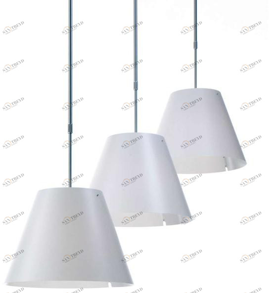 LUCEPLAN Подвесной светильник из поликарбоната Costanza sun-id-1441092