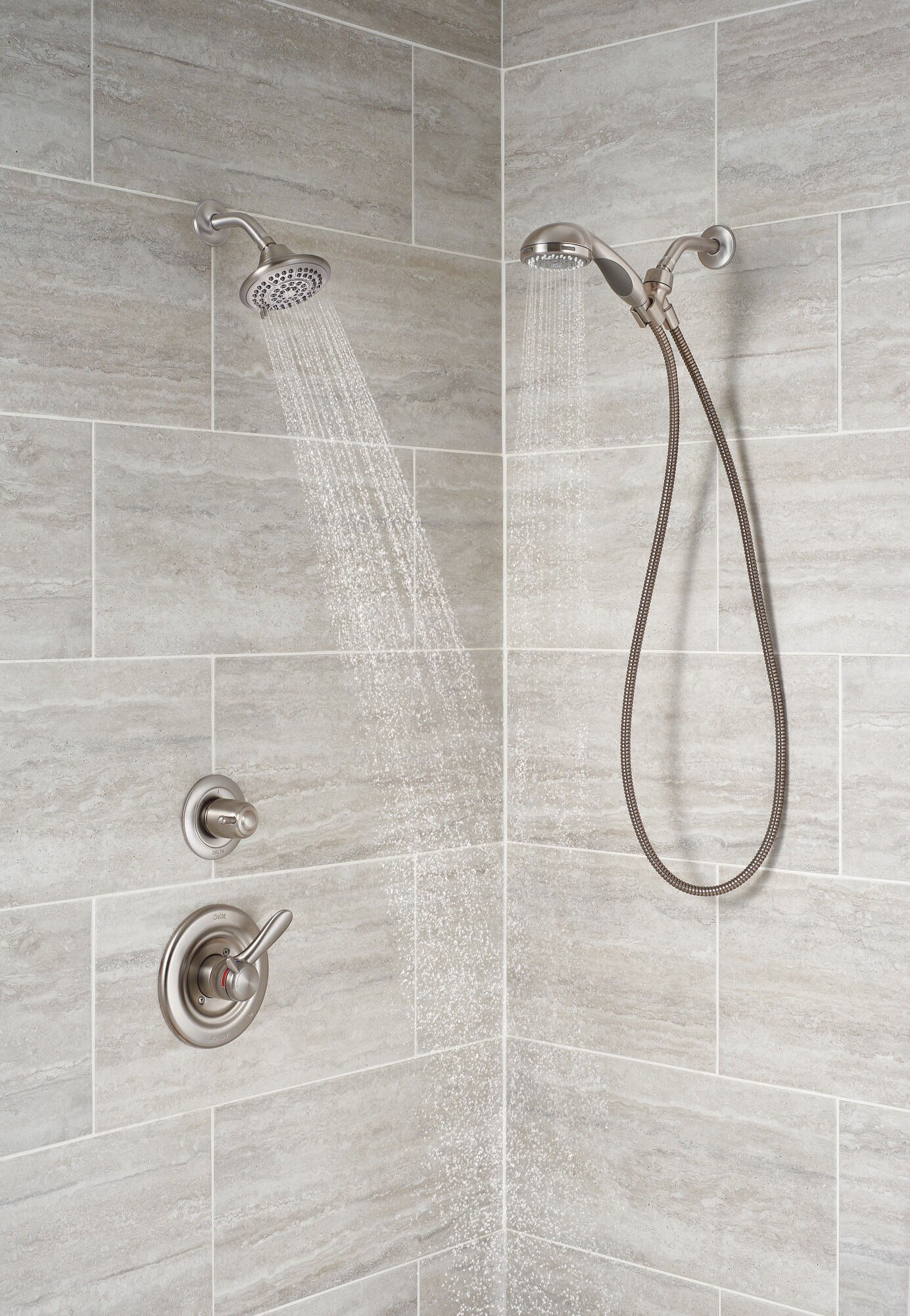 T17238-SS Облицовка для душа Monitor® серии 17 Delta Faucet Lahara Нержавеющая сталь  - Вид №3