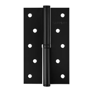 Петля карточная съемная Fuaro левая 125x75x2.5 мм сталь цвет черный