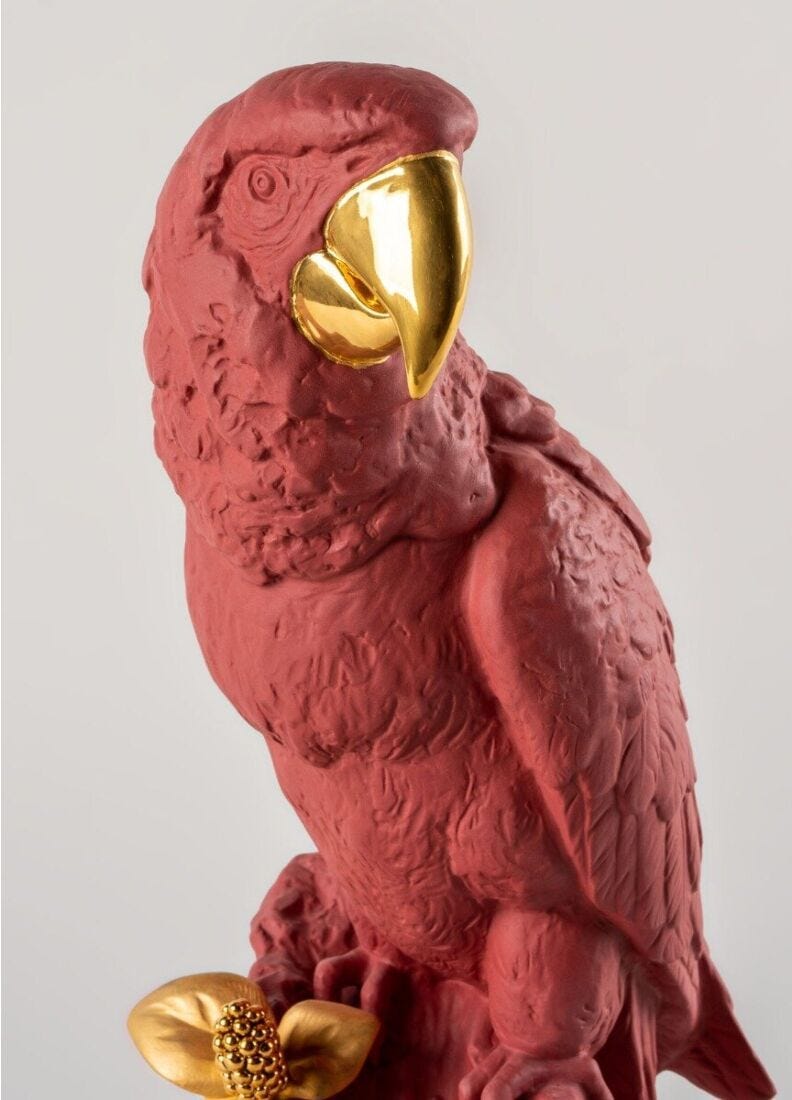 Фарфор безделушки Lladró MACAW (RED/GOLD) ARCH-00120616 - Вид №1