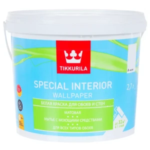 Краска для обоев Special Wallpaper база A 2.7 л