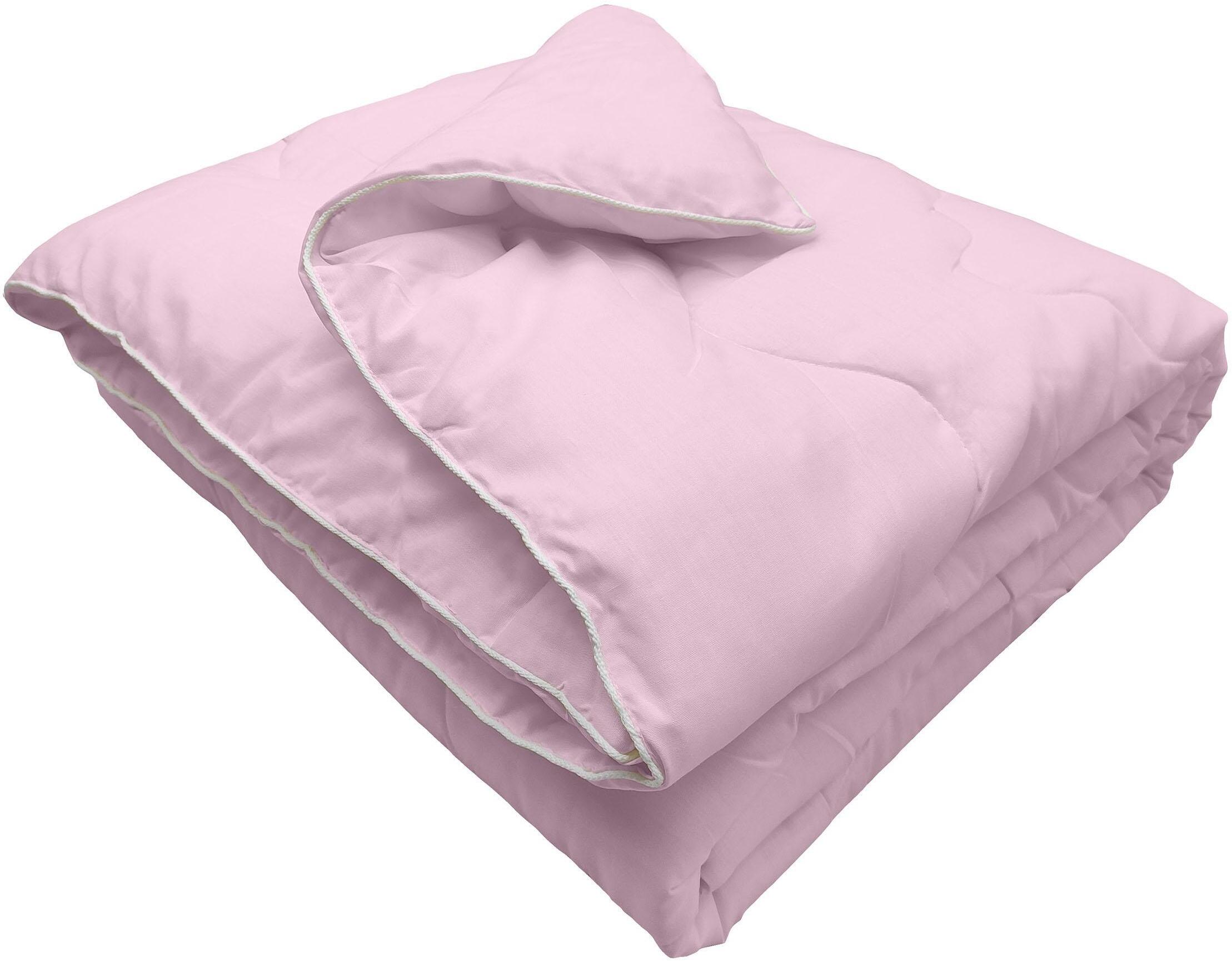 93842104 Одеяло JustSleep Лежебока 200х220 см Экофайбер цвет розовый STLM-0586231 JUST SLEEP