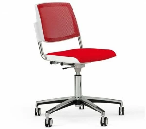 Diemmebi 5-спицевый тканевый стул на колесиках Volée